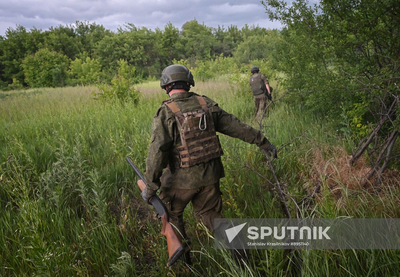 Russia Ukraine Military Operation Artillery Unit