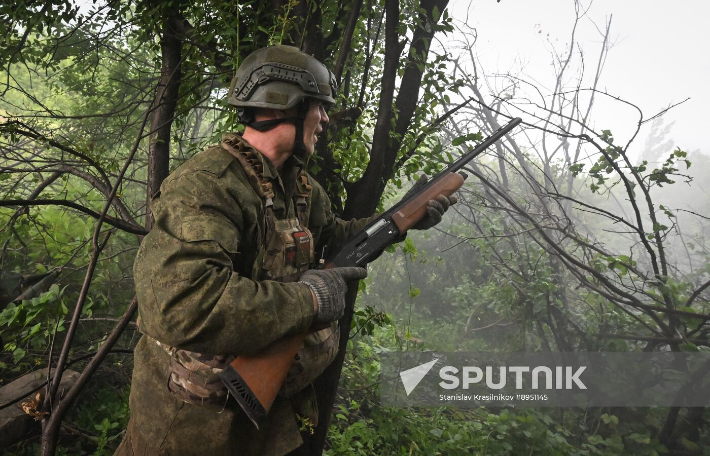 Russia Ukraine Military Operation Artillery Unit