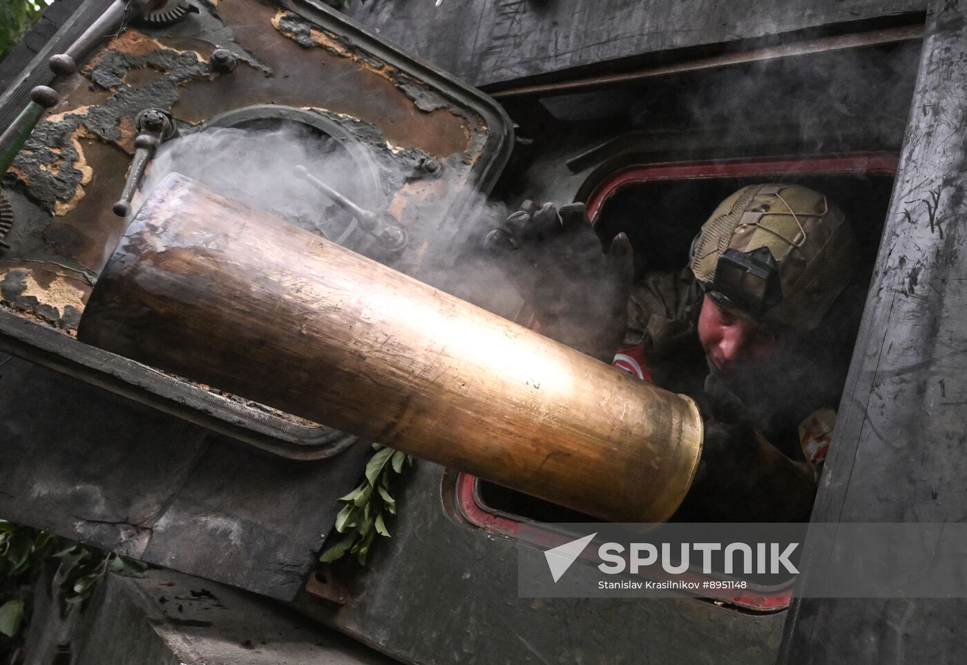 Russia Ukraine Military Operation Artillery Unit