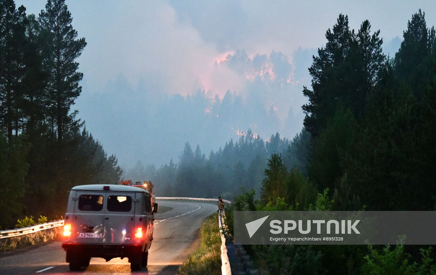 Russia Wildfires