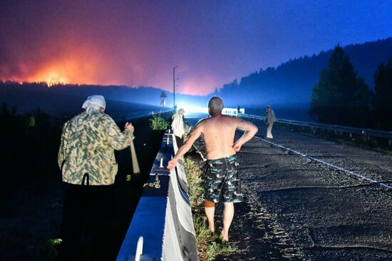 Russia Wildfires