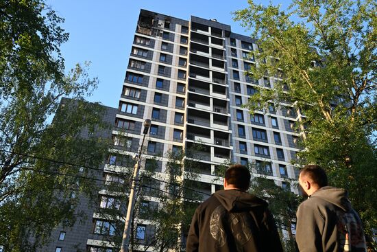 Russia Ukraine Drone Attack