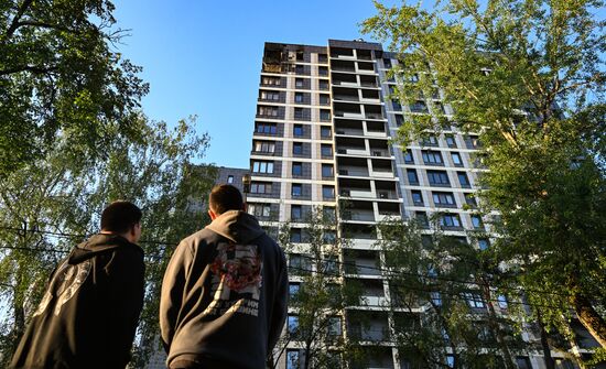 Russia Ukraine Drone Attack