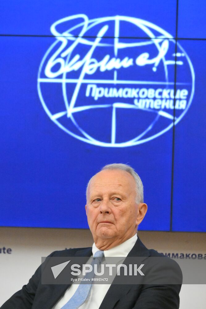 Russia Primakov Readings Forum