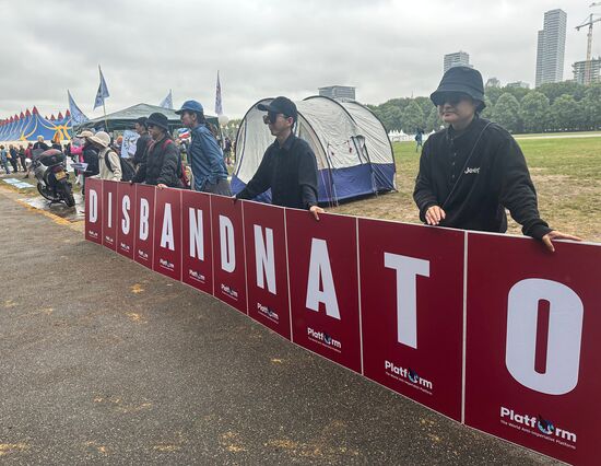 Netherlands NATO Summit Protest