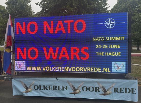 Netherlands NATO Summit Protest