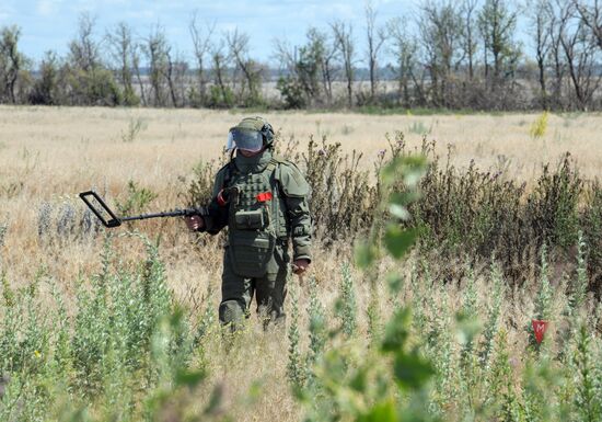 Russia Ukraine Military Operation Demining