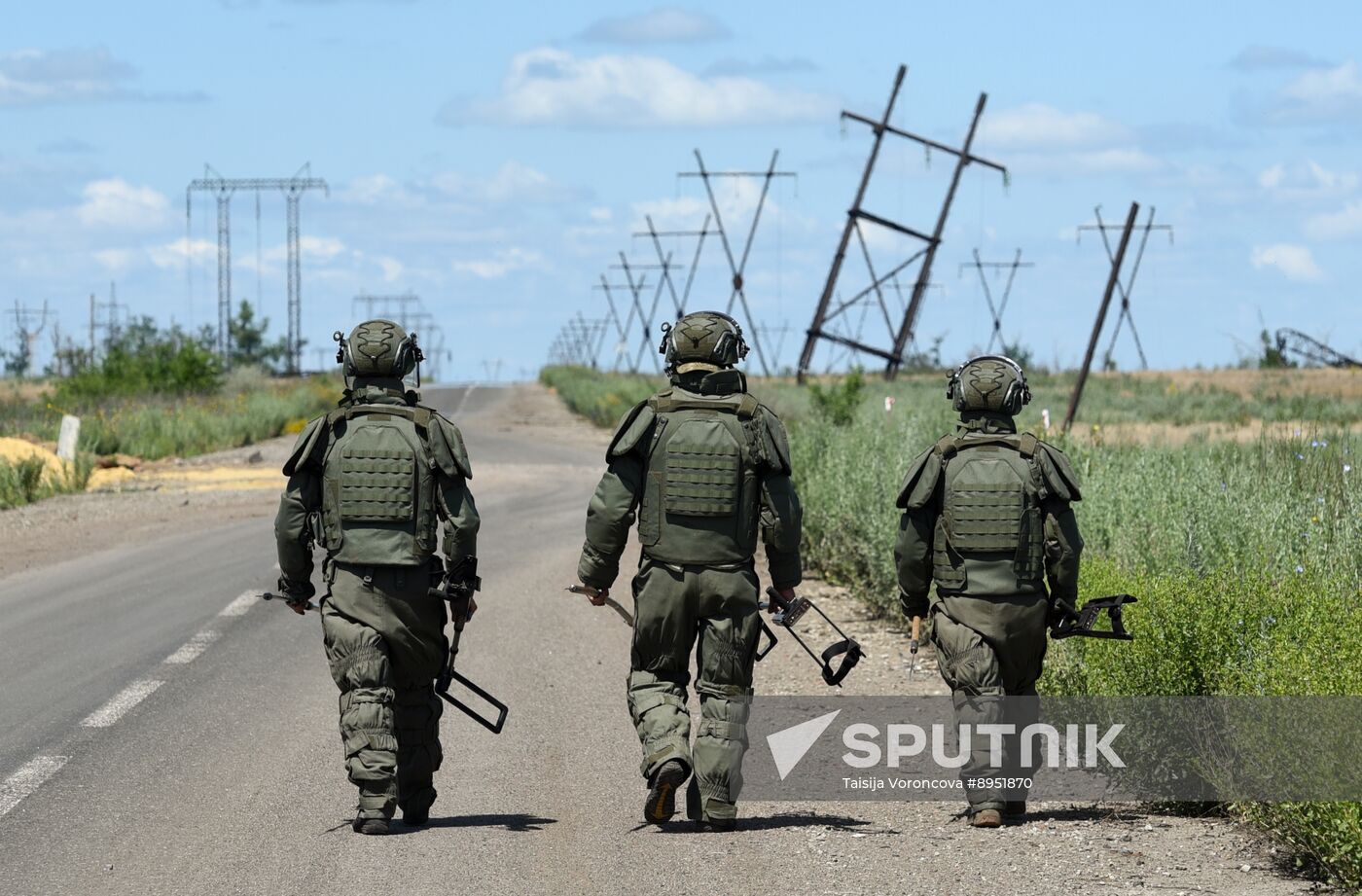 Russia Ukraine Military Operation Demining