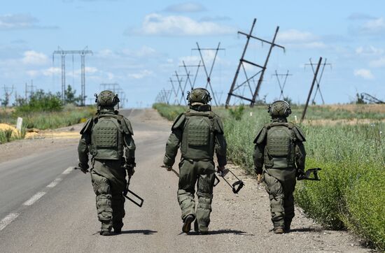 Russia Ukraine Military Operation Demining