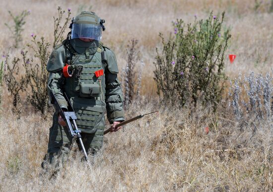 Russia Ukraine Military Operation Demining