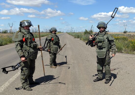 Russia Ukraine Military Operation Demining