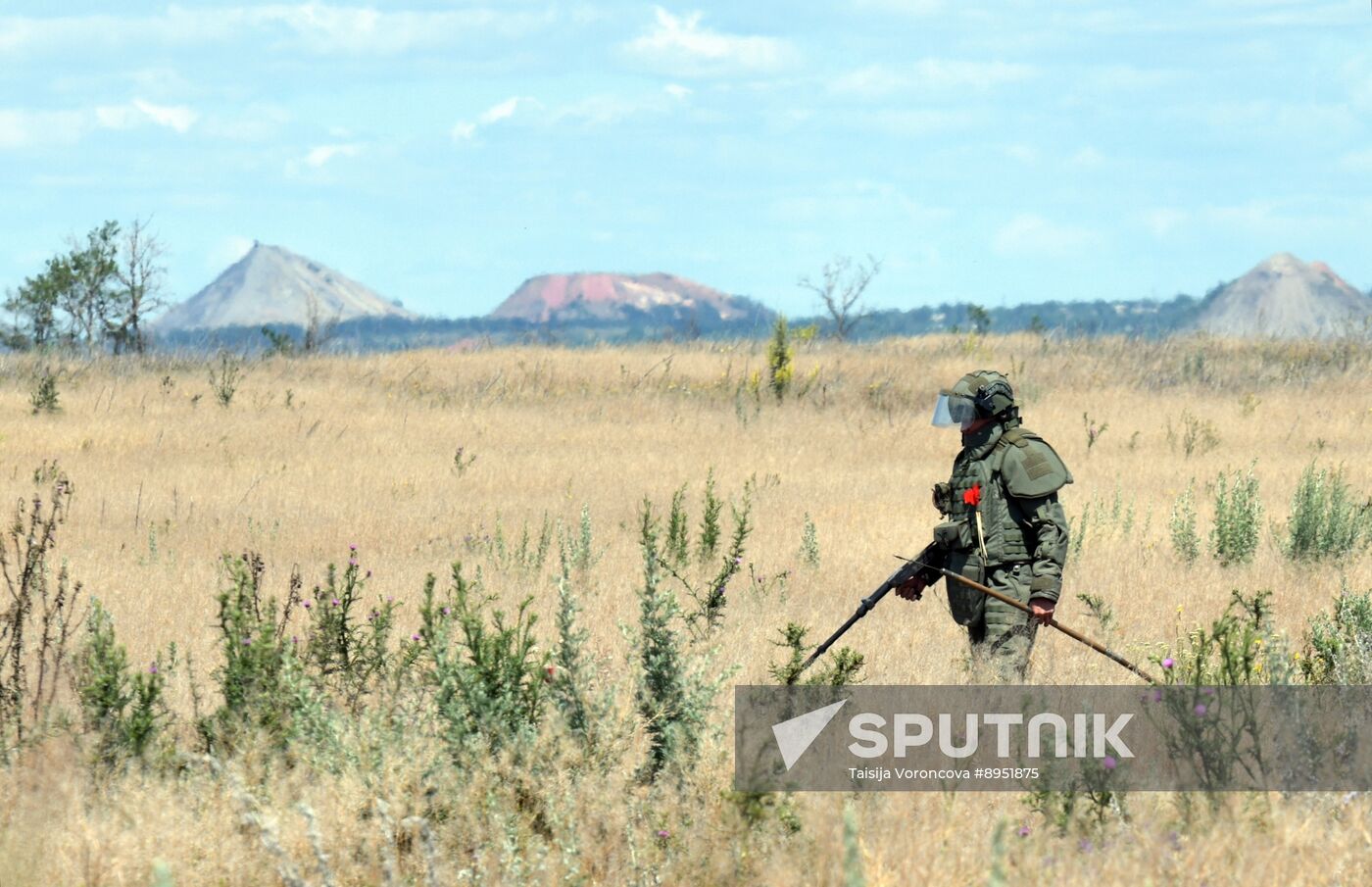Russia Ukraine Military Operation Demining