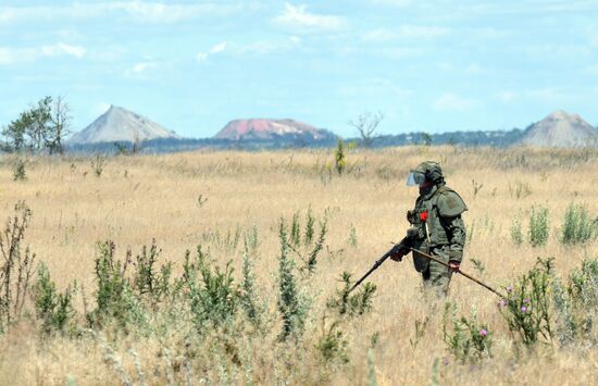 Russia Ukraine Military Operation Demining