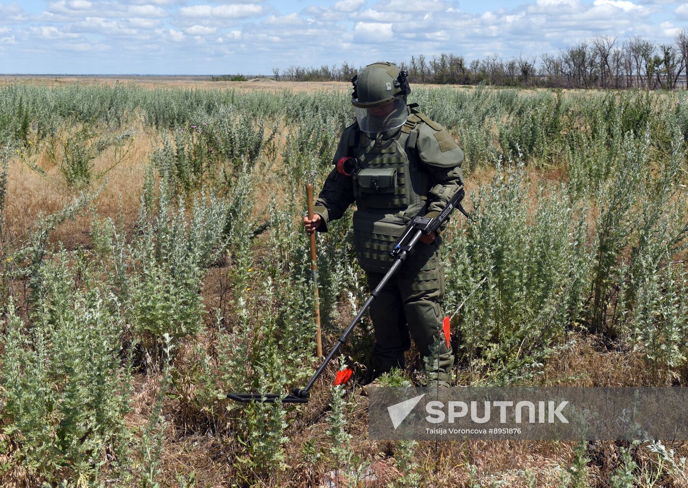Russia Ukraine Military Operation Demining