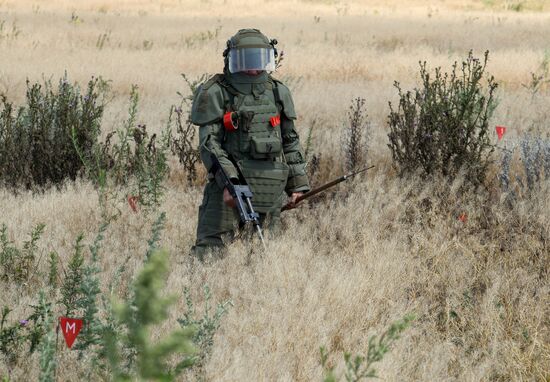 Russia Ukraine Military Operation Demining