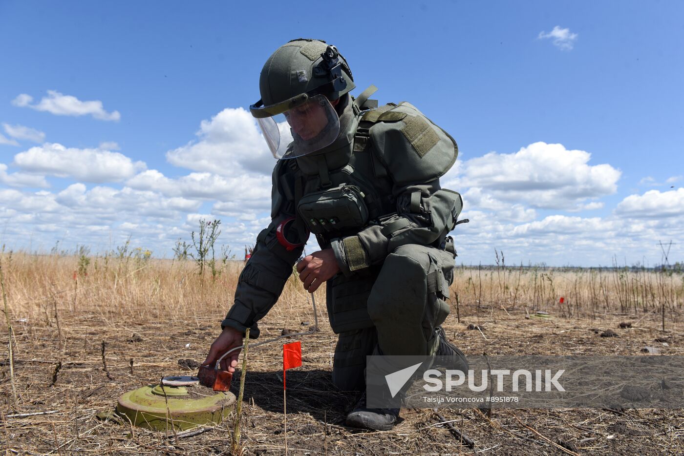 Russia Ukraine Military Operation Demining