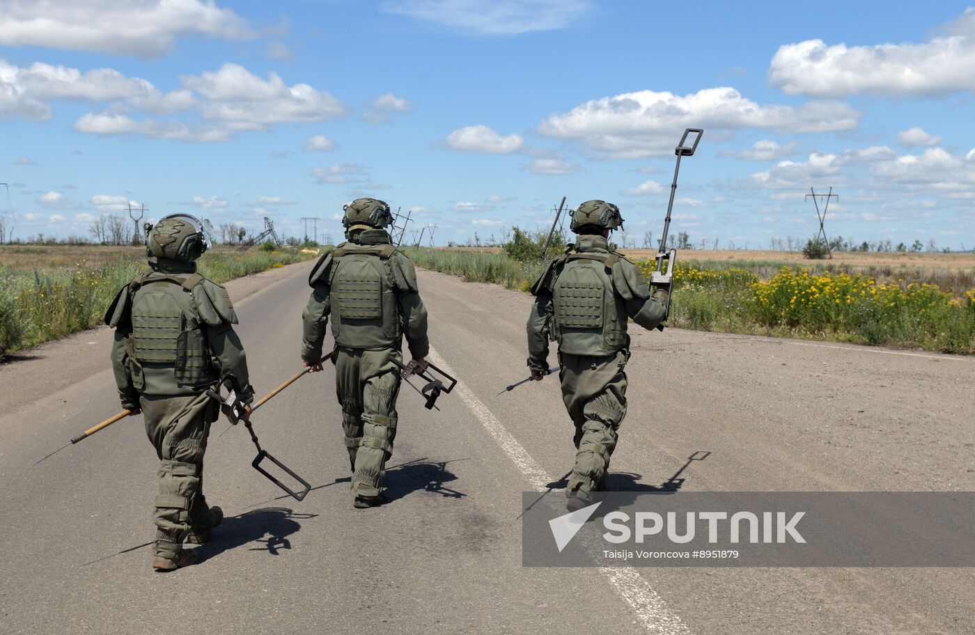 Russia Ukraine Military Operation Demining