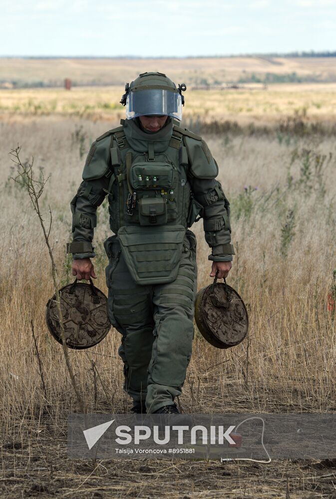 Russia Ukraine Military Operation Demining