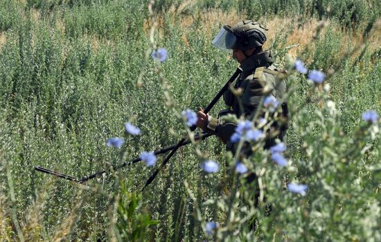 Russia Ukraine Military Operation Demining
