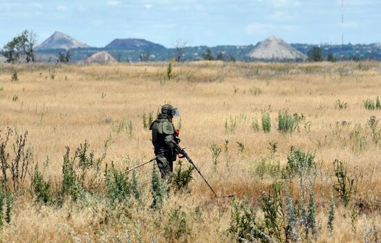 Russia Ukraine Military Operation Demining