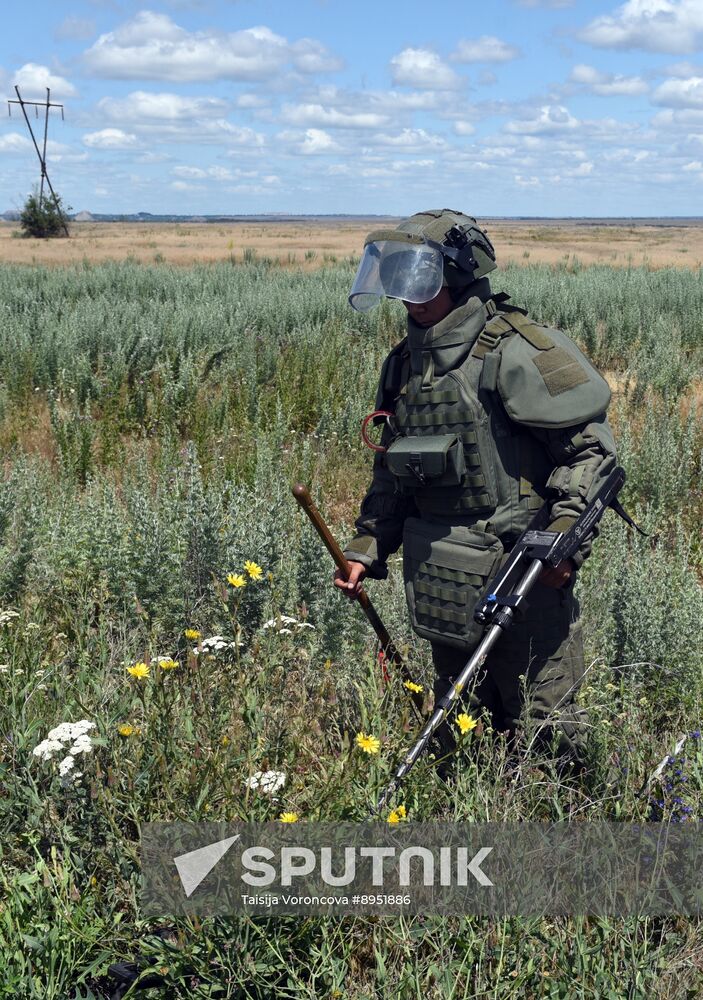 Russia Ukraine Military Operation Demining