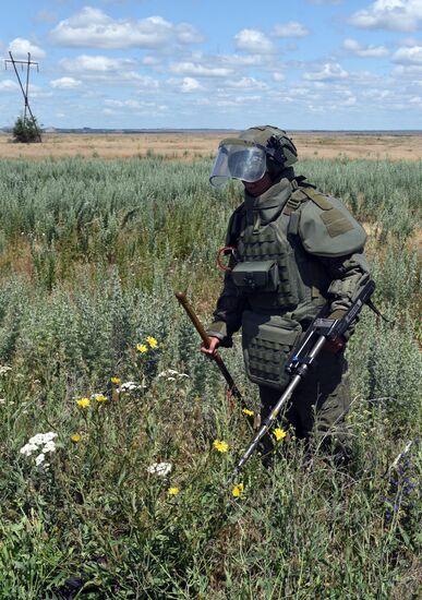 Russia Ukraine Military Operation Demining