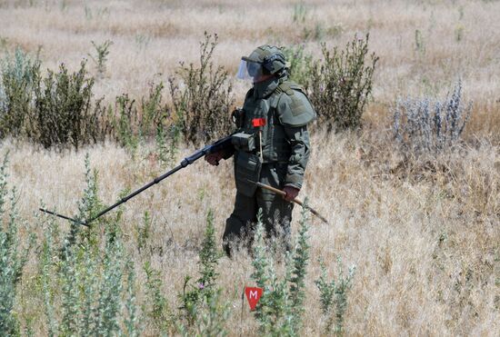 Russia Ukraine Military Operation Demining