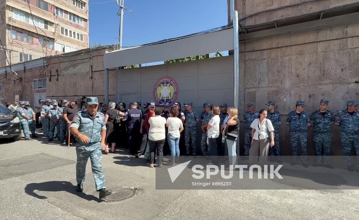 Armenia Mass Detention Rally