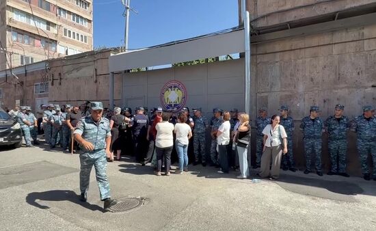 Armenia Mass Detention Rally