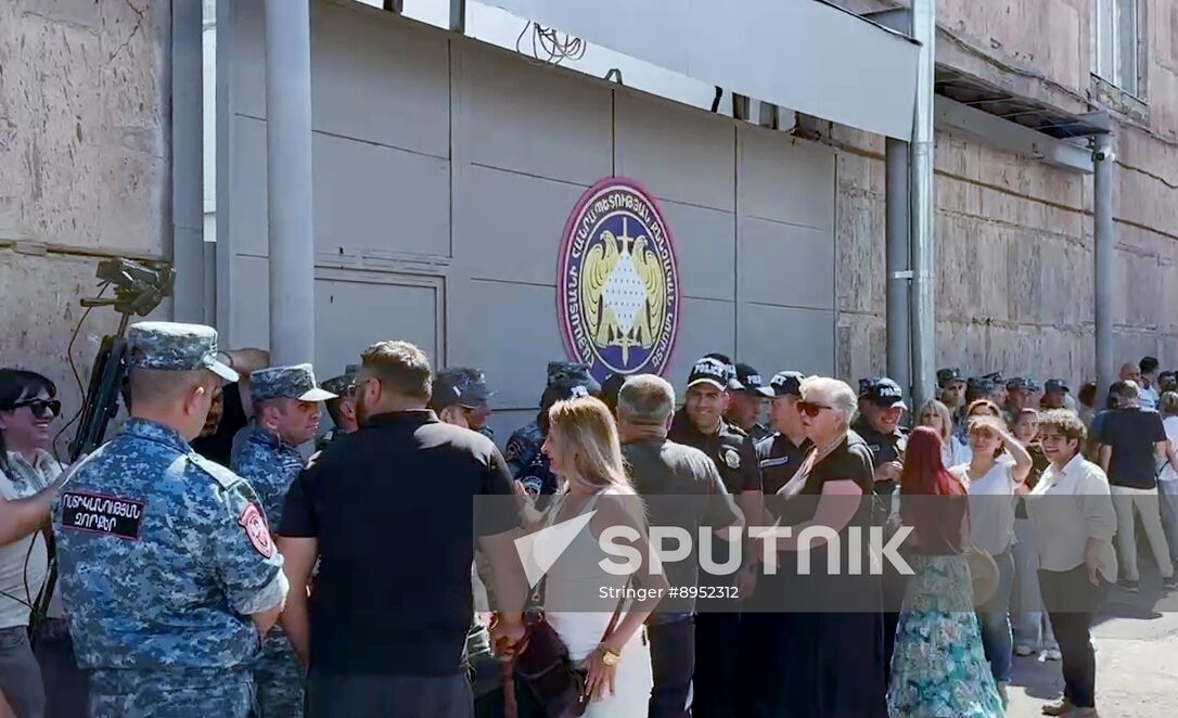Armenia Mass Detention Rally
