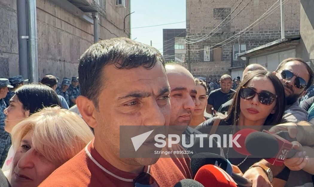 Armenia Mass Detention Rally
