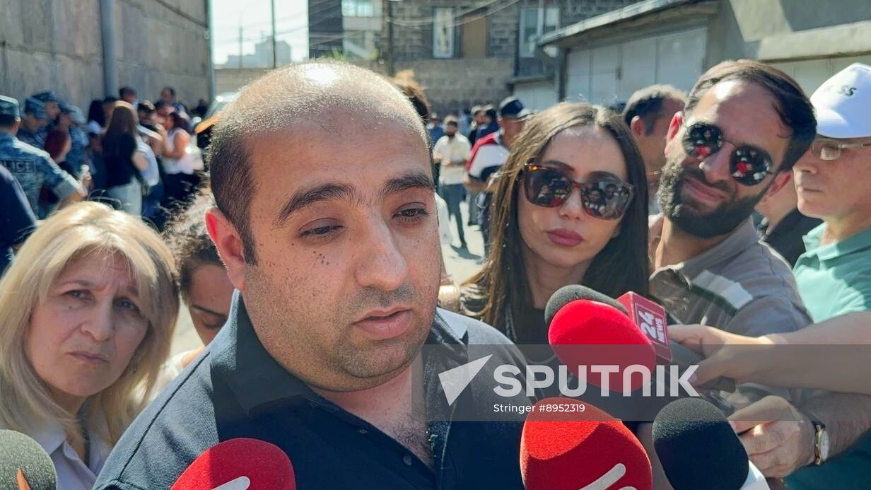 Armenia Mass Detention Rally