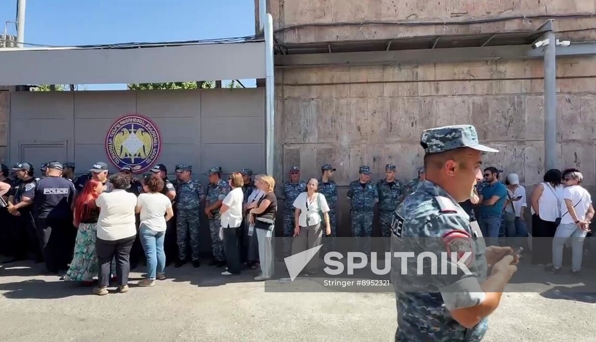 Armenia Mass Detention Rally