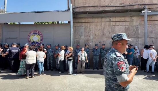 Armenia Mass Detention Rally