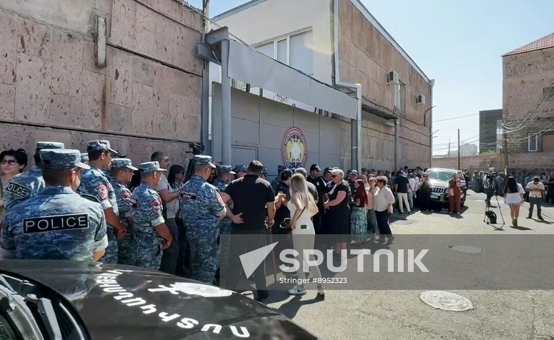 Armenia Mass Detention Rally