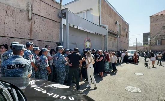 Armenia Mass Detention Rally