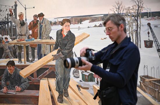 Russia Art Deineka Exhibition