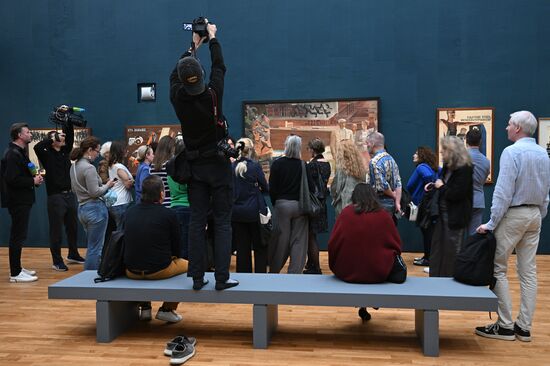 Russia Art Deineka Exhibition