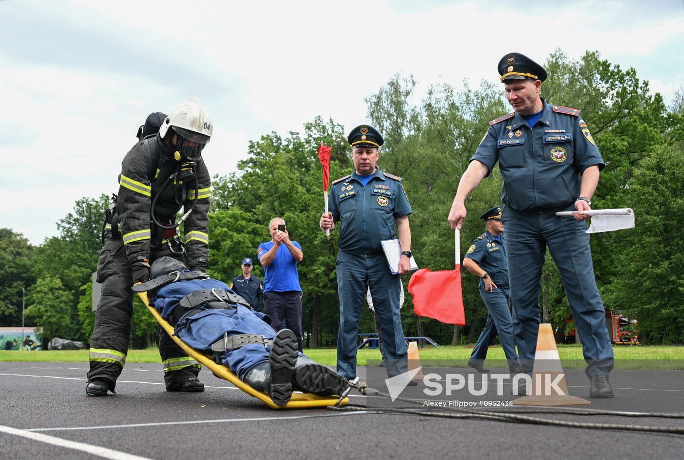 Russia Firefighters Championship