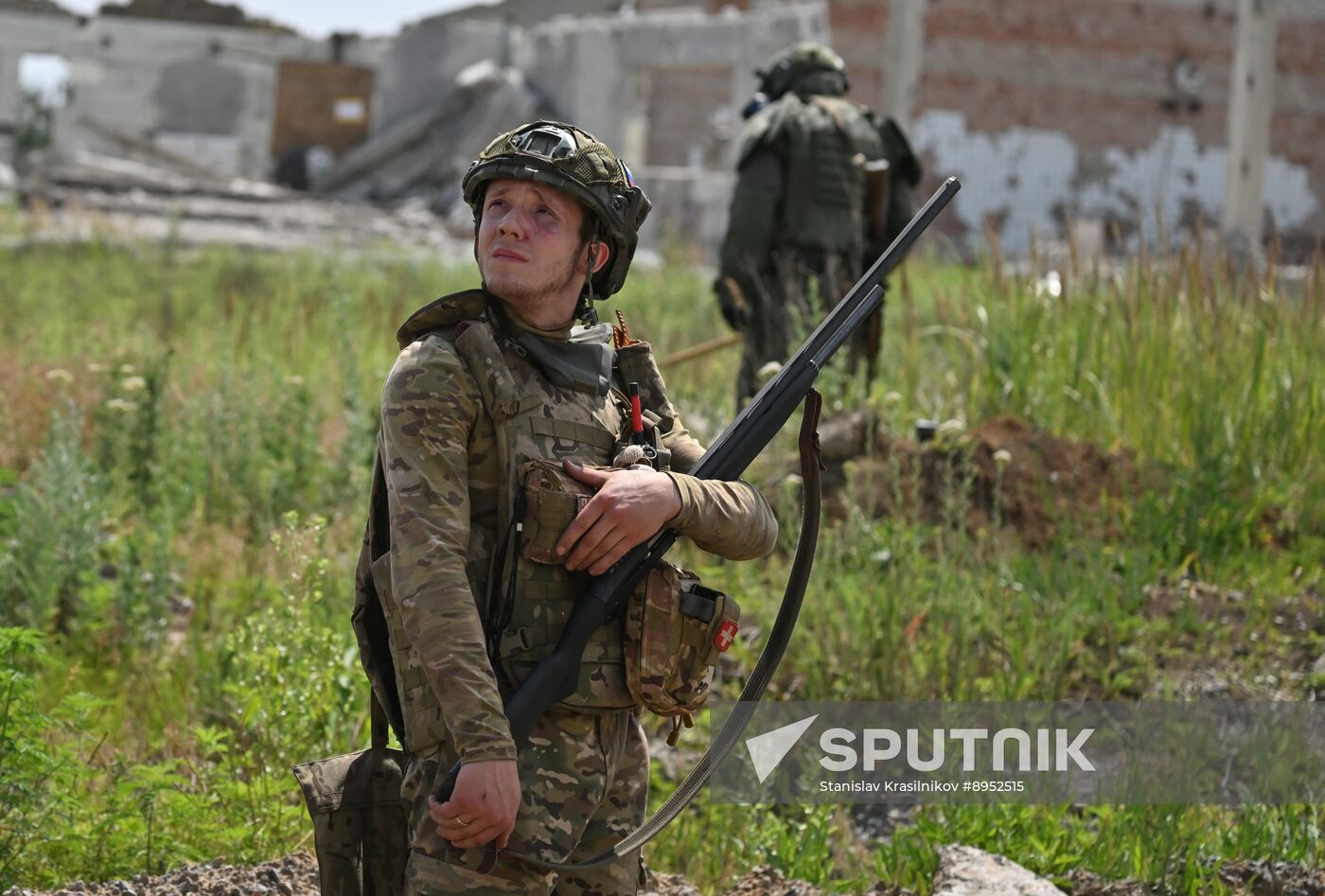 Russia Ukraine Military Operation Selidovo Demining