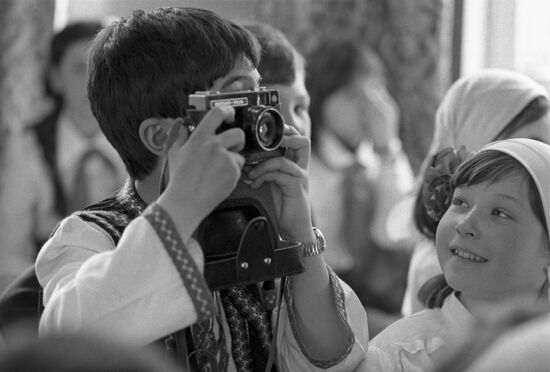 Art festival at Moscow School No. 139