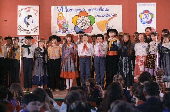 Art festival at Moscow School No. 139