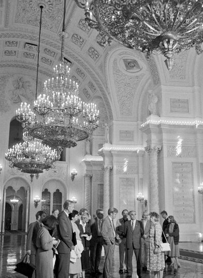 Danish parliament delegation visits USSR