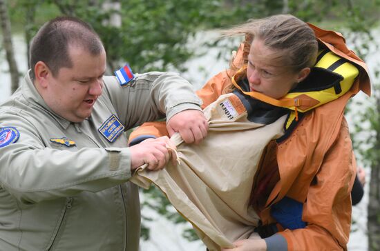 Russia Space Training
