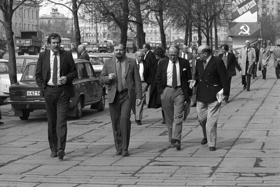 US journalists in Moscow