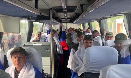 Russia Ukraine Military Operation POWs Exchange