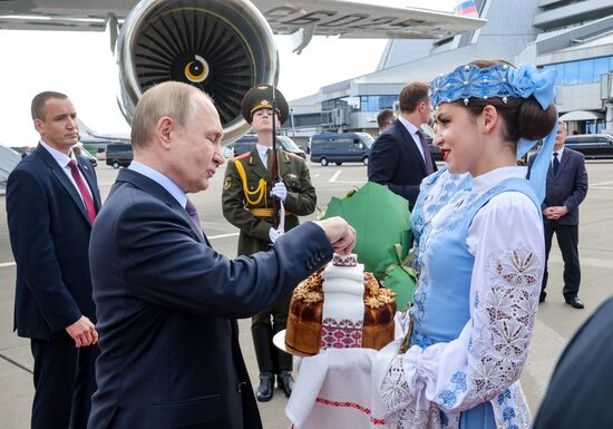 Belarus Putin Eurasian Economic Forum