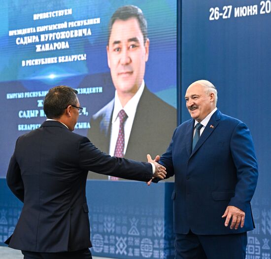 Belarus Putin Eurasian Economic Forum
