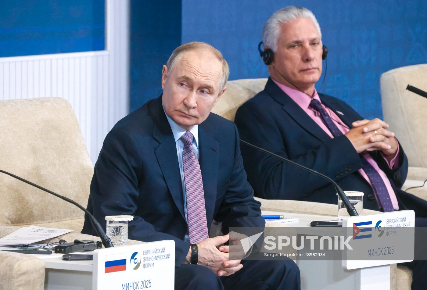 Belarus Putin Eurasian Economic Forum