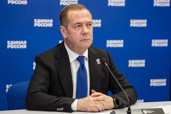 Russia Medvedev Public Reception